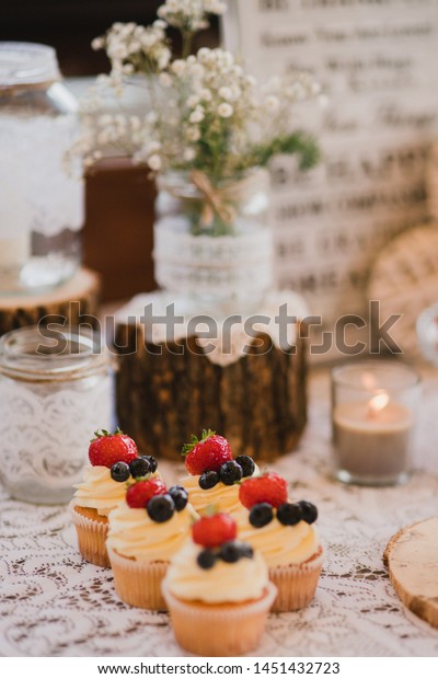 Candy Bar Tasty Desserts Appetizers Wedding Stock Photo Edit Now