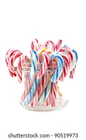 Candy Canes In A Jar