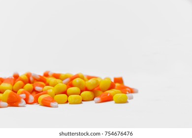 Candy corn with copy space 