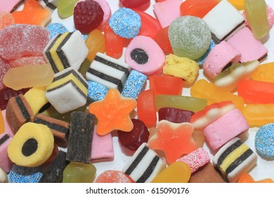 Candy Different Shapes Colors Sizes Stock Photo 615090176 | Shutterstock