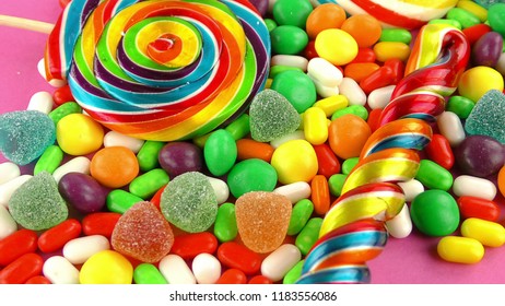 candy sweet jelly lolly delicious sugar Stock Footage Video (100% ...