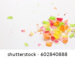 The candy which was broken