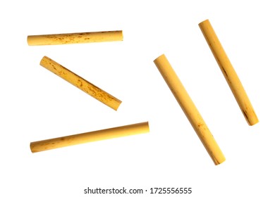 Canes For Oboe Reed Isolated On White Background