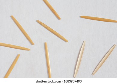 Canes For Oboe Reed Isolated On White Background