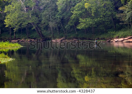 Caney Fork on the Cumberland PLateau, Fly fishing in Tennessee
