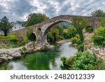 Cangas de Onís is a municipality, parish of the same homonymous municipality, of which it is the capital, in the Principality of Asturias, Spain.