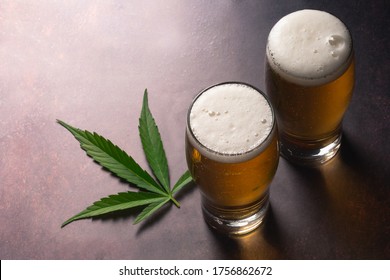 Cannabis beer. Drink your weed.