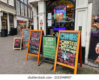 Cannabis And Cbd Oil For Sale At Store Netherlands