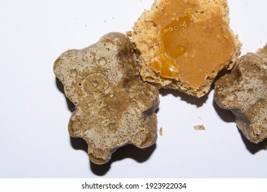 Cannabis Extraction Bear. Moonrock Of Marijuana. THC