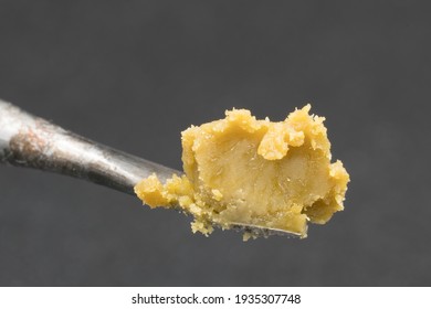 Cannabis Rosin On A Dab Tool