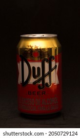 Canned Duff Beer. This Is An Original Brand Of The TV Series, The Simpsons. 