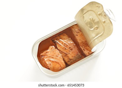 Canned Food, Grilled Salmon