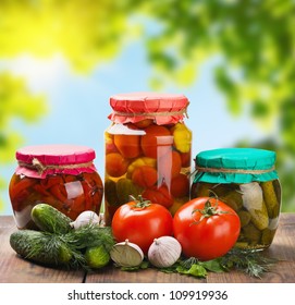 Canned And Fresh Vegetables