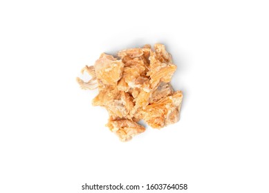 Canned Salmon Isolated On White Background.