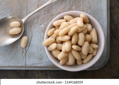 Cannellini Beans In Dish