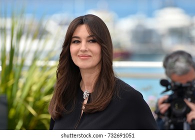 CANNES, FR - May 17, 2017: Monica Bellucci At The Photocall For The Mistress Of Ceremony At The 70th Festival De Cannes