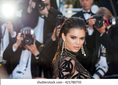 Cannes, France - 15 MAY 2016 - Kendal Jenner attends a screening of 'From The Land And The Moon (Mal De Pierres)' at the annual 69th Cannes Film Festival