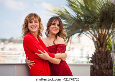 Cannes, France - 17 MAY 2016 - Actresses Emma Suarez And Adriana Ugarte Attend The 'Julieta' Photocall During The 69th Annual Cannes Film Festival