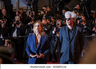 Cannes, France - 19 MAY 2016 - Iggy Pop And Jim Jarmusch Attend The 'Gimme Danger' Premiere During The 69th Annual Cannes Film Festival