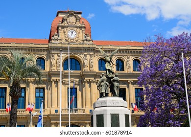 CANNES, FRANCE - JUNE 20 : City Hall On 20 June 2016 At Cannes, France. Cannes City Hall Is In A Nice Medieval Building.