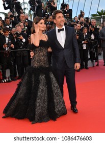 CANNES, FRANCE. May 08, 2018: Penelope Cruz & Javier Bardem At The Gala Screening For 