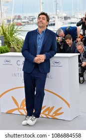 CANNES, FRANCE. May 09, 2018: Javier Bardem At The Photocall For 