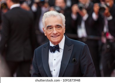 CANNES, FRANCE - MAY 09, 2018: Martin Scorsese attends the screening of 'Everybody Knows (Todos Lo Saben)' and the opening gala during the 71st annual Cannes Film Festival