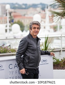 CANNES, FRANCE - MAY 09, 2018: Ricardo Darin Attends The Photocall For 'Everybody Knows (Todos Lo Saben)' During The 71st Annual Cannes Film Festival