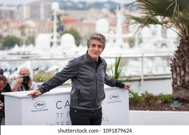 CANNES, FRANCE - MAY 09, 2018: Ricardo Darin Attends The Photocall For 'Everybody Knows (Todos Lo Saben)' During The 71st Annual Cannes Film Festival