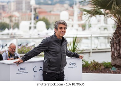 CANNES, FRANCE - MAY 09, 2018: Ricardo Darin Attends The Photocall For 'Everybody Knows (Todos Lo Saben)' During The 71st Annual Cannes Film Festival