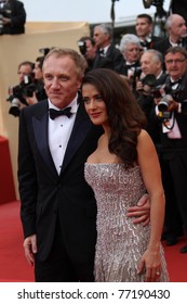 CANNES, FRANCE - MAY 11: Actress Salma Hayek  And Francois-Henri Pinault Attend The Opening Ceremony At The Palais Des Festivals During The 64th Cannes Film Festival On May 11, 2011 In Cannes, France