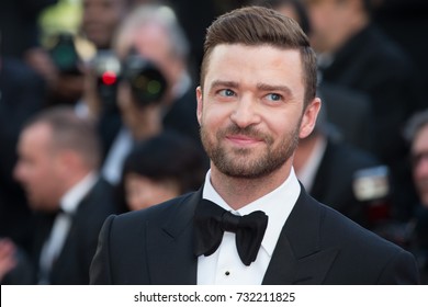CANNES, FRANCE - MAY 11: Justin Timberlake attends the 'Cafe Society' premiere and the Opening Night Gala. 69th annual Cannes Film Festival at the Palais des Festivals on May 11, 2016 in Cannes