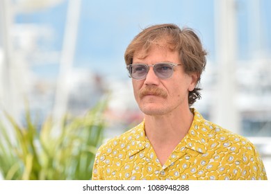 CANNES, FRANCE. May 12, 2018: Michael Shannon At The Photocall For 