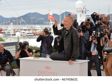 CANNES, FRANCE - MAY 13, 2016: French Actor Fabrice Luchini At The Photocall For 