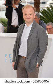 CANNES, FRANCE - MAY 14, 2015: Toby Jones at the photocall for his movie "Tale of Tales" at the 68th Festival de Cannes.