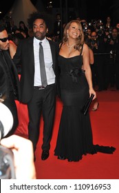 CANNES, FRANCE - MAY 15, 2009: Mariah Carey & Lee Daniels At The Premiere For Their Movie 