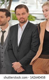 CANNES, FRANCE - MAY 15, 2013: Leonardo DiCaprio At The Photocall For His Movie 