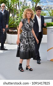 CANNES, FRANCE. May 15, 2018: Valeria Golino At The Photocall For 