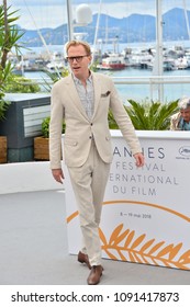 CANNES, FRANCE. May 15, 2018: Paul Bettany At The Photocall For 