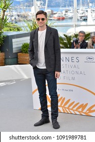 CANNES, FRANCE. May 15, 2018: Topher Grace At The Photocall For 