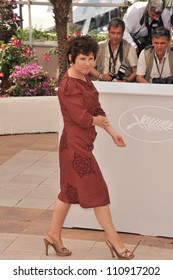 CANNES, FRANCE - MAY 16, 2009: Imelda Staunton At The Photocall For Her New Movie 