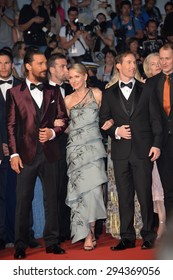 CANNES, FRANCE - MAY 16, 2015: Matthew McConaughey, Naomi Watts & Chris Sparling At The Gala Premiere Of Their Movie 