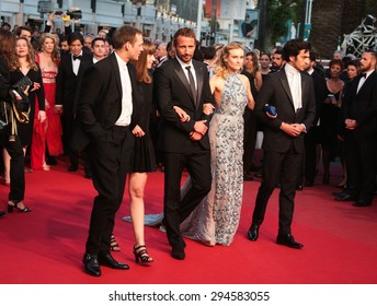 Cannes, France - May 16, 2015: Gus Van Sant, Naomi Watts, Matthew McConaughey And Chris Sparling Attend The Premiere Of 'The Sea Of Trees' During The 68th Annual Cannes Film Festival On May 16, 2015 In Cannes, France.