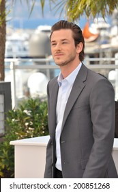 CANNES, FRANCE - MAY 17, 2014: Gaspard Ulliel At Photo Call For His Movie 