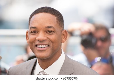 CANNES, FRANCE - MAY 17: Jury member Will Smith attends the Jury photocall during the 70th annual Cannes Film Festival at Palais des Festivals on May 17, 2017 in Cannes, France.