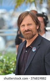 CANNES, FRANCE - MAY 18, 2014: Viggo Mortensen At The Photocall For His Movie 