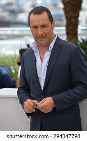 CANNES, FRANCE - MAY 18, 2015: Gilles Lellouche At The Photocall For His Movie 