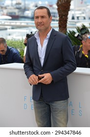 CANNES, FRANCE - MAY 18, 2015: Gilles Lellouche At The Photocall For His Movie 