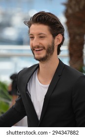 CANNES, FRANCE - MAY 18, 2015: Pierre Niney At The Photocall For His Movie 