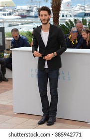 CANNES, FRANCE - MAY 18, 2015: Pierre Niney At The Photocall For His Movie 